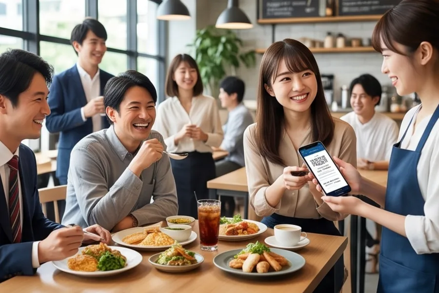 飲食店の店内